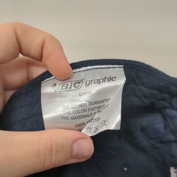 Mutual Credit Union Slideback Hat Blue One Size Adjustable Embroidered 6 Panel - Picture 7 of 7